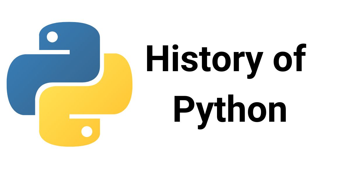 History of python