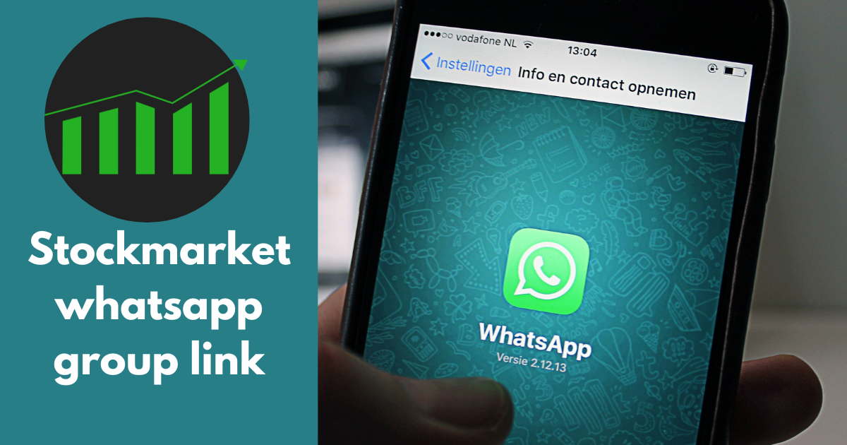 stock market whatsapp group link