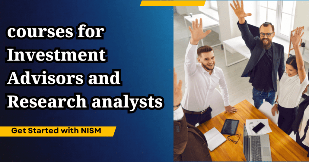 benefits of nism research analyst certification