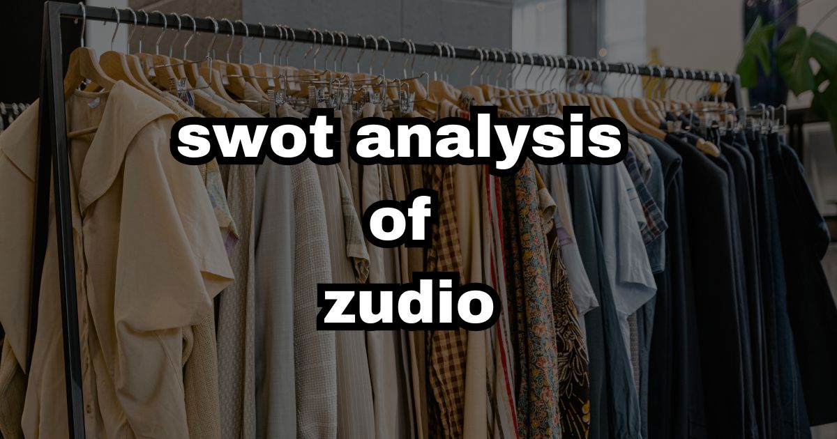 swot analysis of zudio