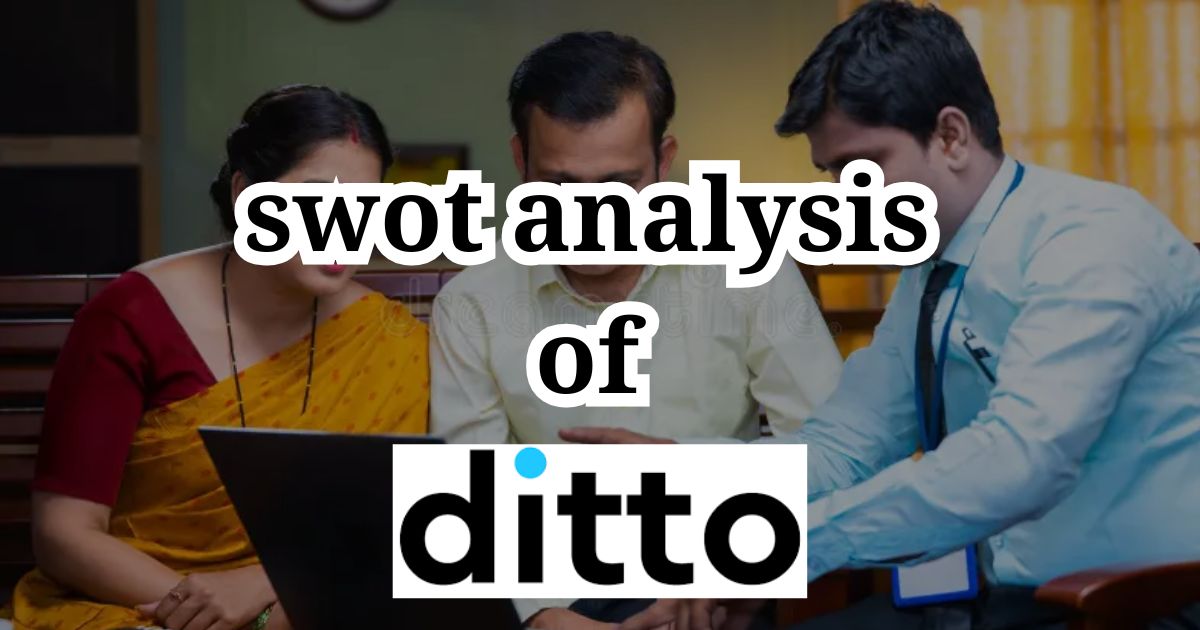 swot analysis of ditto insurance company